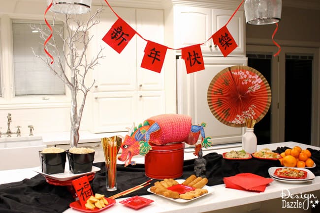 Chinese New Year Dinner www.DesignDazzle.com