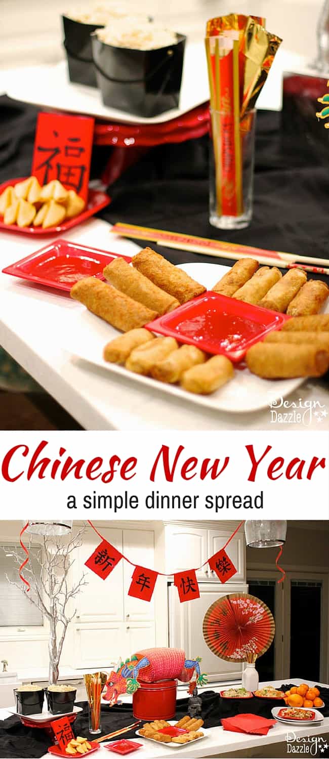 Chinese New Year Dinner www.DesignDazzle.com