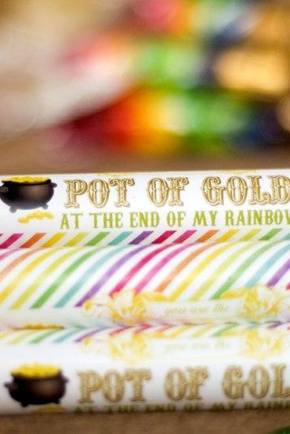 Pot of Gold printable label for Rolo candy. Makes a fun St. Patrick's Day gift idea.