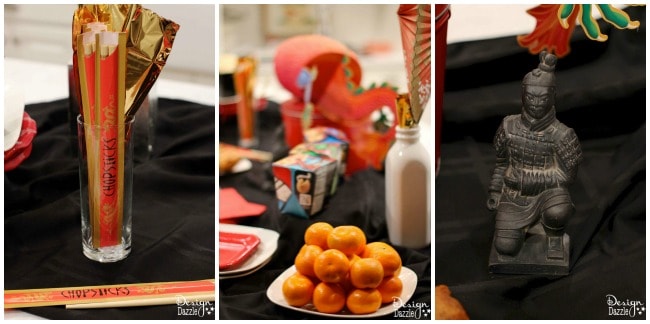 Simple Chinese New Year Decor www.DesignDazzle.com