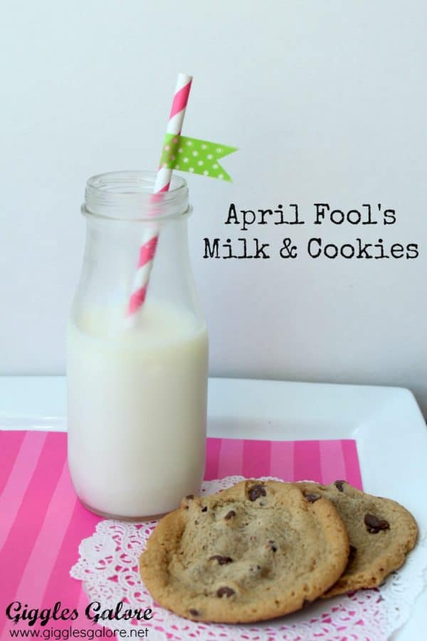 April Fool's Milk and Cookies Prank