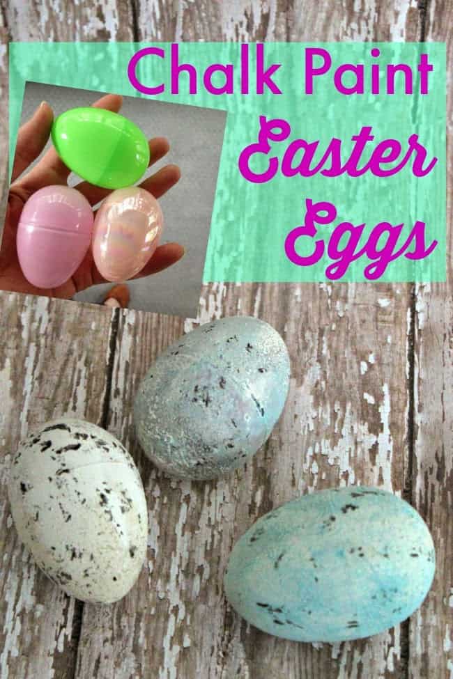 Chalk Painted Easter Eggs! 20+ Creative Ways to Paint Easter Eggs on decigndazzle.com!