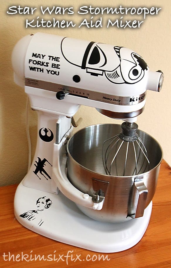 Customized Star Wars Stand Mixer using Vinyl 