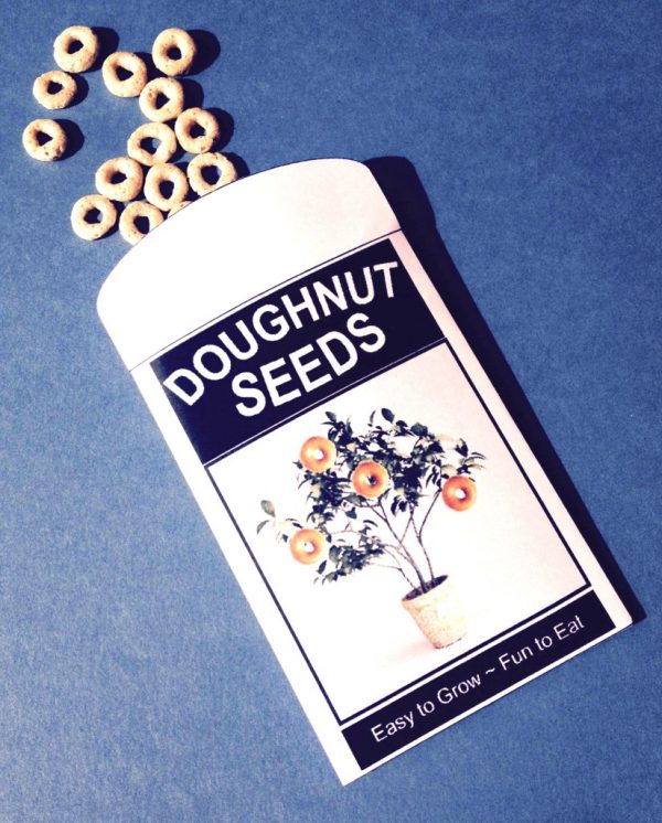 Doughnut Seeds Printable for April Fool's Day Joke