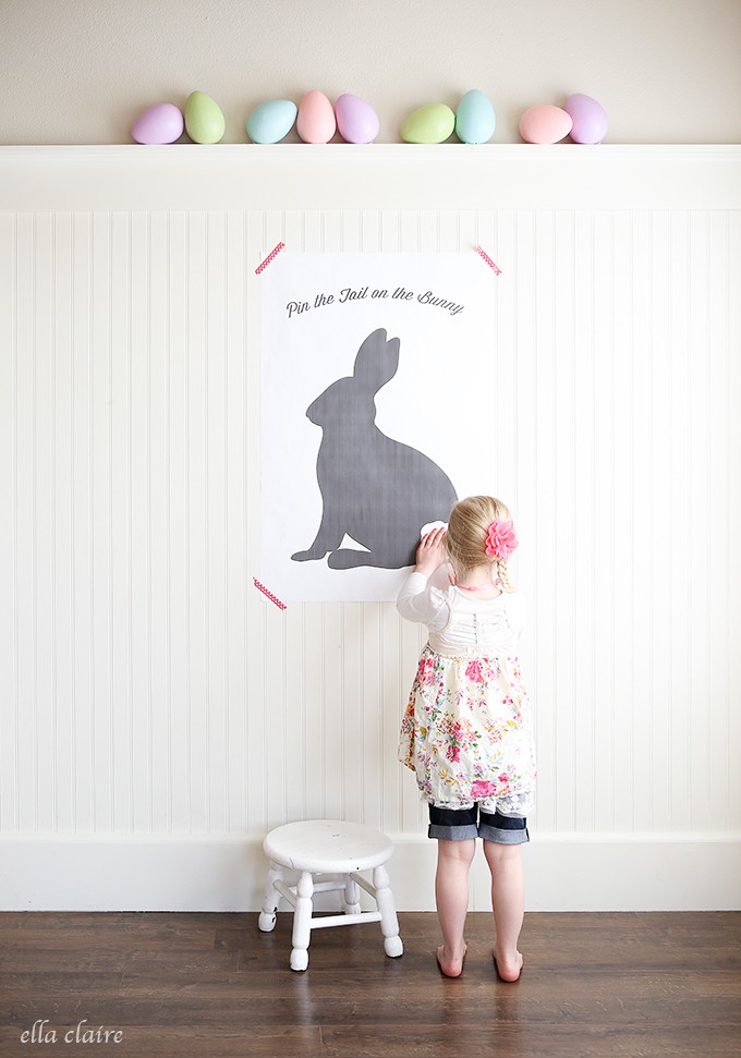 Pin the Tail on the Bunny. from Ella Claire. 