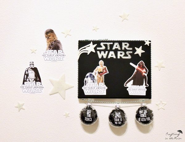 Star Wars Glow in the Dark Wall Art