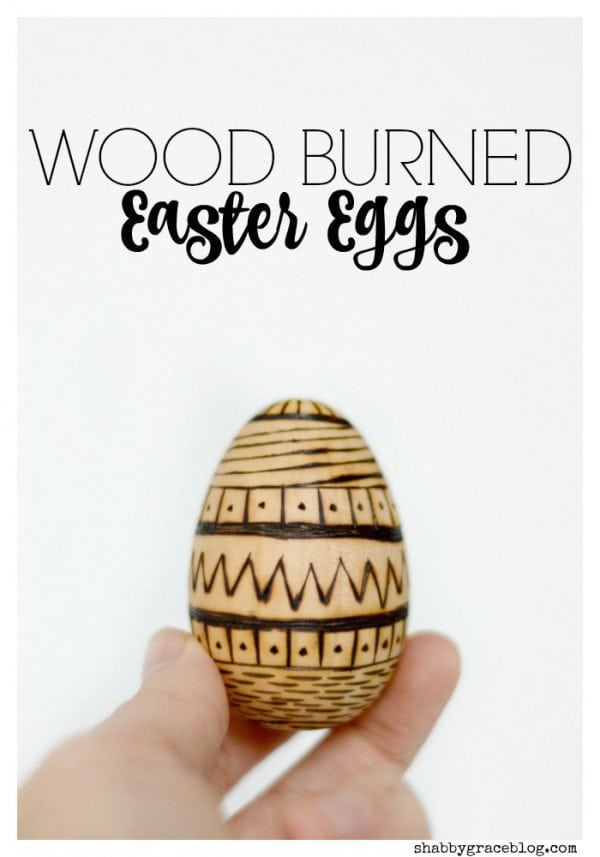 Wood-Burned Easter Eggs