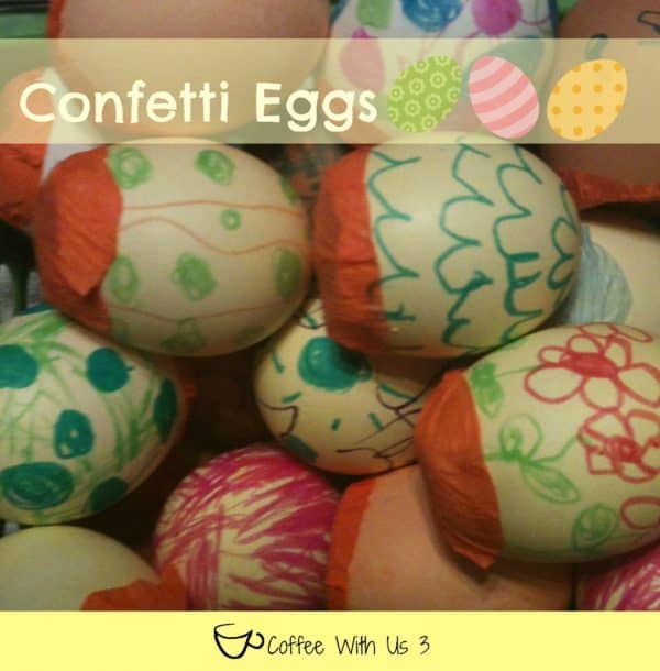 Easter Traditions to start with your family this year! Confetti Eggs your kids will love to decorate! www.DesignDazzle.com