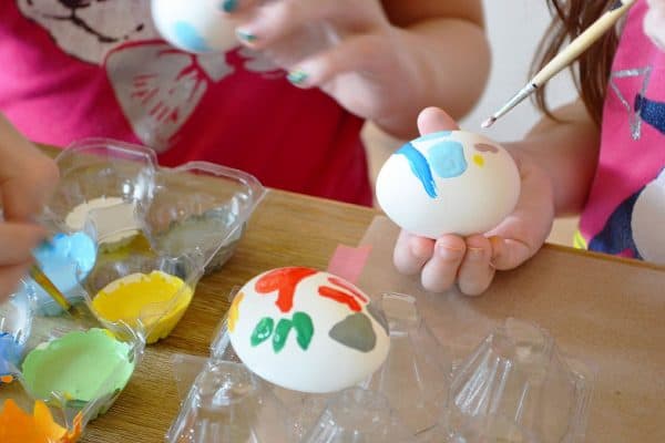 Easter Traditions to start with your family this year! Painted Eggs! www.DesignDazzle.com