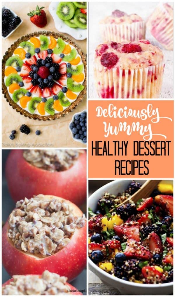 Great collection of both deliciously yummy AND healthy dessert recipes