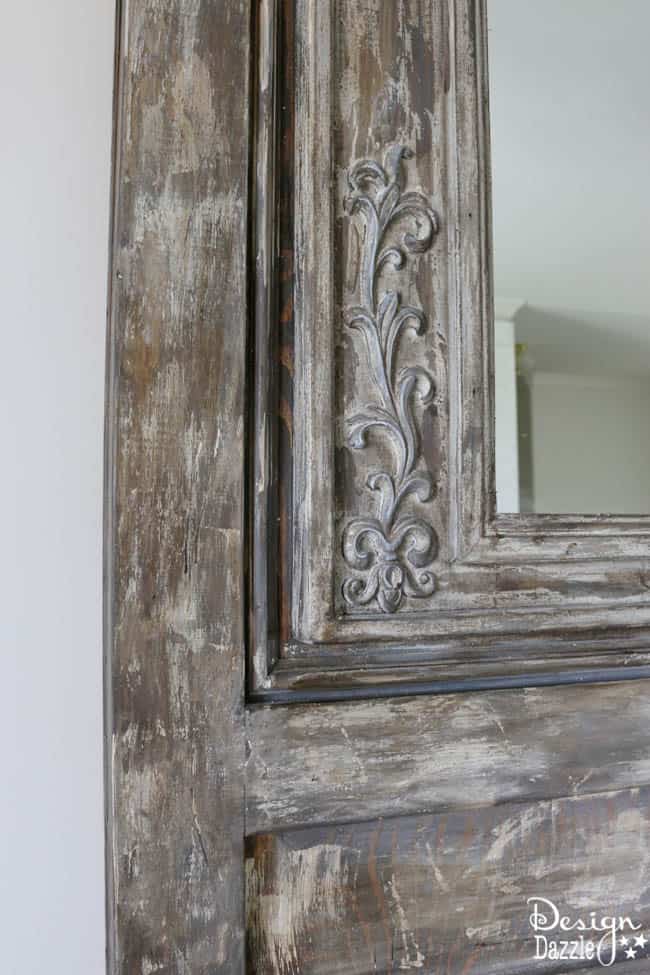 How To Make Vintage "Old" Doors From New Wood. I created these "old" doors using mirrors and new wood. I give step by step instructions on how to create these. Design Dazzle 