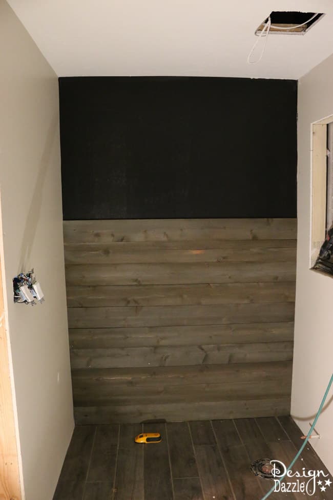 Create A Weathered Rustic Wood Wall With New Wood |Design Dazzle