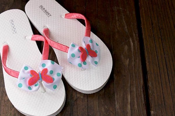 DIY Fashion Flip Flops