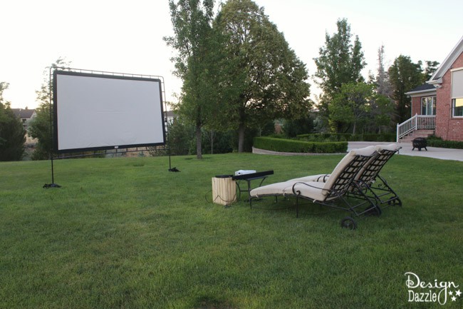 Hosting an Outdoor Movie in 5 Simple Steps | Design Dazzle