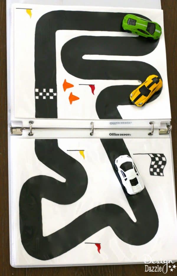 Racetrack Binder Free Printables - Design Dazzle