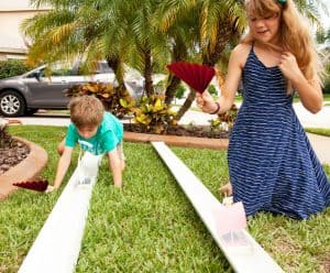Summer Camp: Rain Gutter Sailboat Races STEM Activity - Design Dazzle