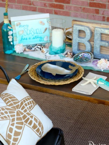 Ideas for a beach tablescape | Design Dazle