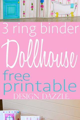 Free printable doll house | Design Dazzle