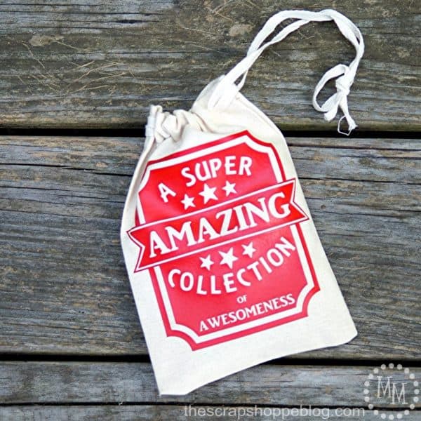 Make the kids their own Collection Bags! Great for road trip or just storing "stuff!"