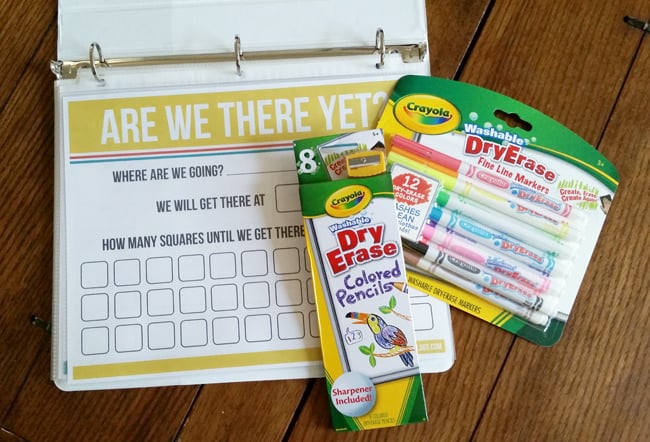 Are we there yet? as part of the Road Trip Kit! Perfect for summer vacations!