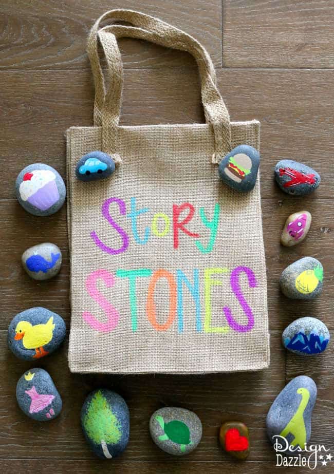 Kids Craft Story Stones! Fabulous kids craft to inspire the imagination! 