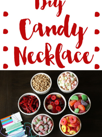 DIY Candy Necklaces- www.designdazzle.com