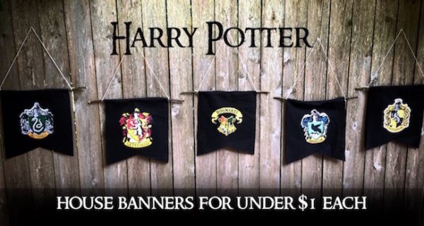 When it comes to the Halloween spirit, what better example could there be than Harry Potter? This post showcases 11 great Harry Potter themed ideas for you to try this Halloween season! #7 would be great Halloween decor and comes with free printables! #harrypotter #halloweendecorations || Design Dazzle