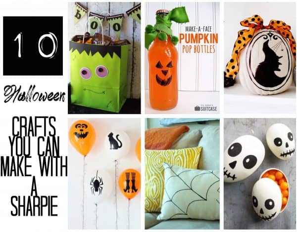 These crafts are cute and a breeze to make! The main item you need to create these crafts? The item that we all seem to always have on hand...sharpies! | Design Dazzle