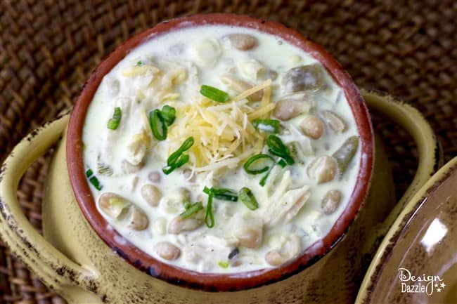 Award Winning White Chicken Chili | Design Dazzle