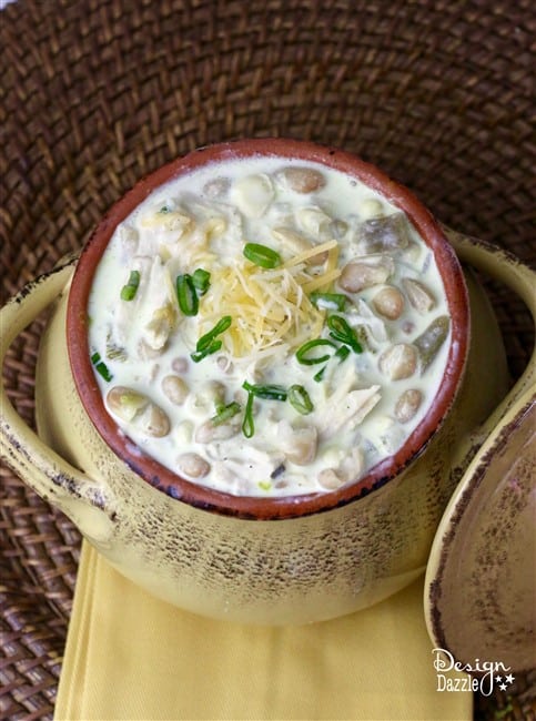 Award Winning White Chicken Chili | Design Dazzle