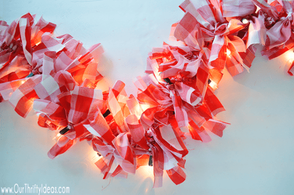 With just 3 simple supplies, you can create a custom Lighted Christmas Garland that will make your home decor pop this Christmas! Customize the length, colors and lights to make this easy craft all your own!