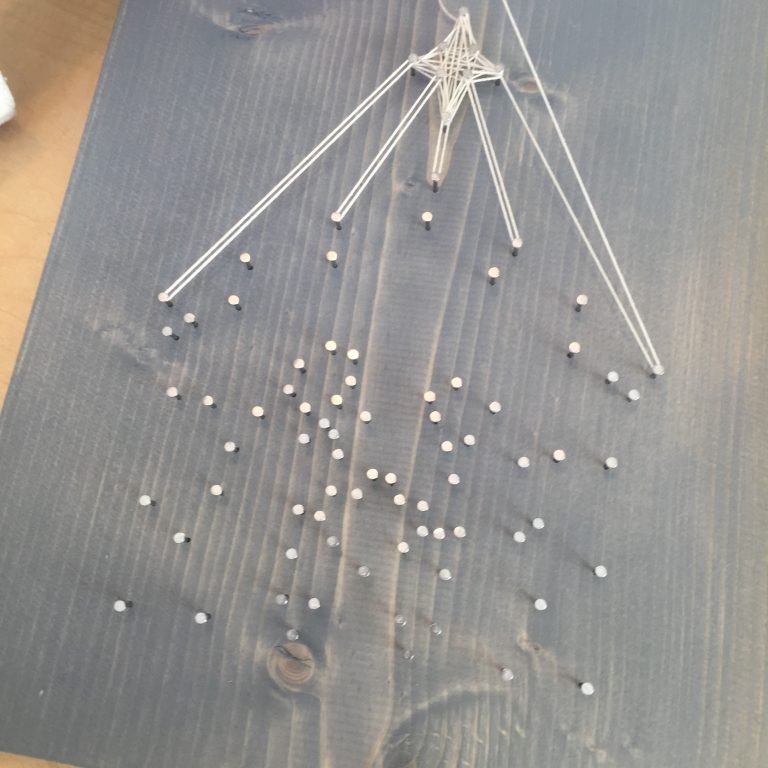 String Art Nativity DIY from Every String Attached - Design Dazzle
