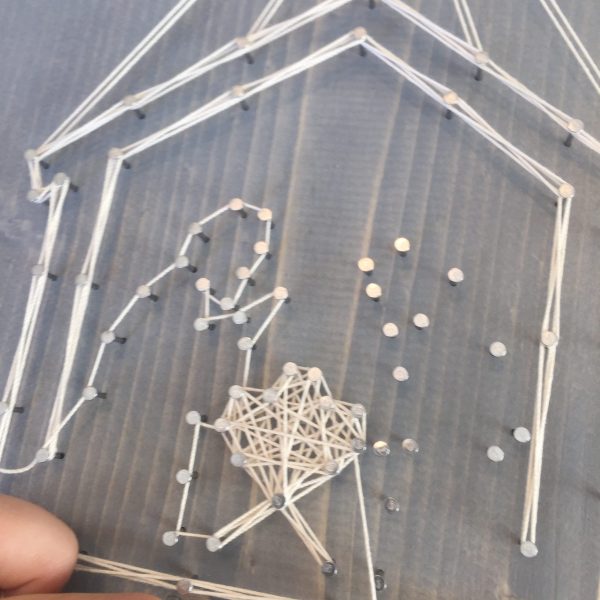 Nativity Printables For String Art