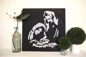 String Art Nativity