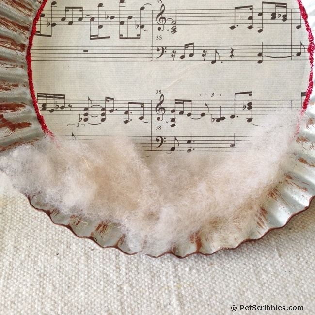 How to make a charming tart tin ornament!