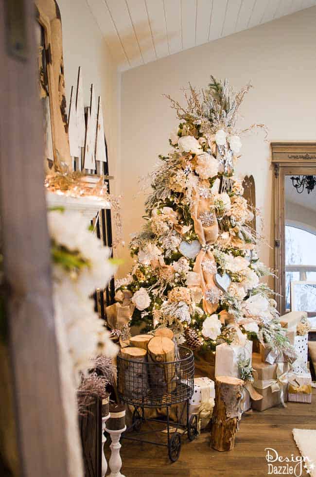 Christmas Living Room Tour - Design Dazzle