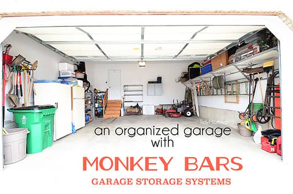 There are so many amazing storage and organization solutions for the garage, that's why I have round up 9 of my very favorites to help keep your garage neat and organized! | Design Dazzle