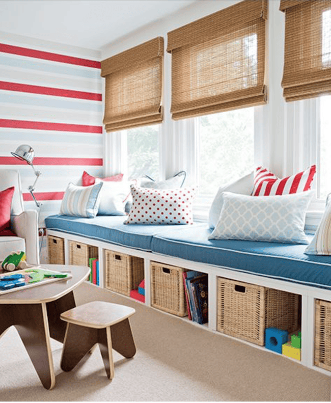 Kids can make the most messes around the house so I have round up 12 ways that will make keeping your kids' bedrooms and bathroom organized a breeze! | Design Dazzle