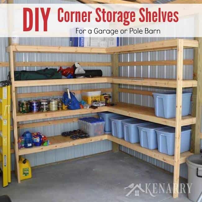 There are so many amazing storage and organization solutions for the garage, that's why I have round up 9 of my very favorites to help keep your garage neat and organized! | Design Dazzle