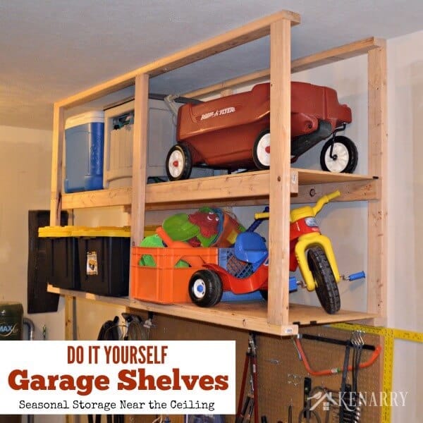 There are so many amazing storage and organization solutions for the garage, that's why I have round up 9 of my very favorites to help keep your garage neat and organized! | Design Dazzle