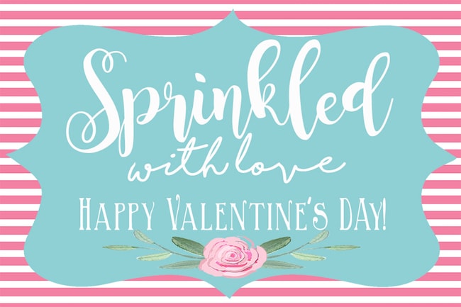 Looking for girl themed Valentines? This is for you! I've found 11 absolutely adorable Valentines that are not only especially for girls, but also FREE! | Design Dazzle