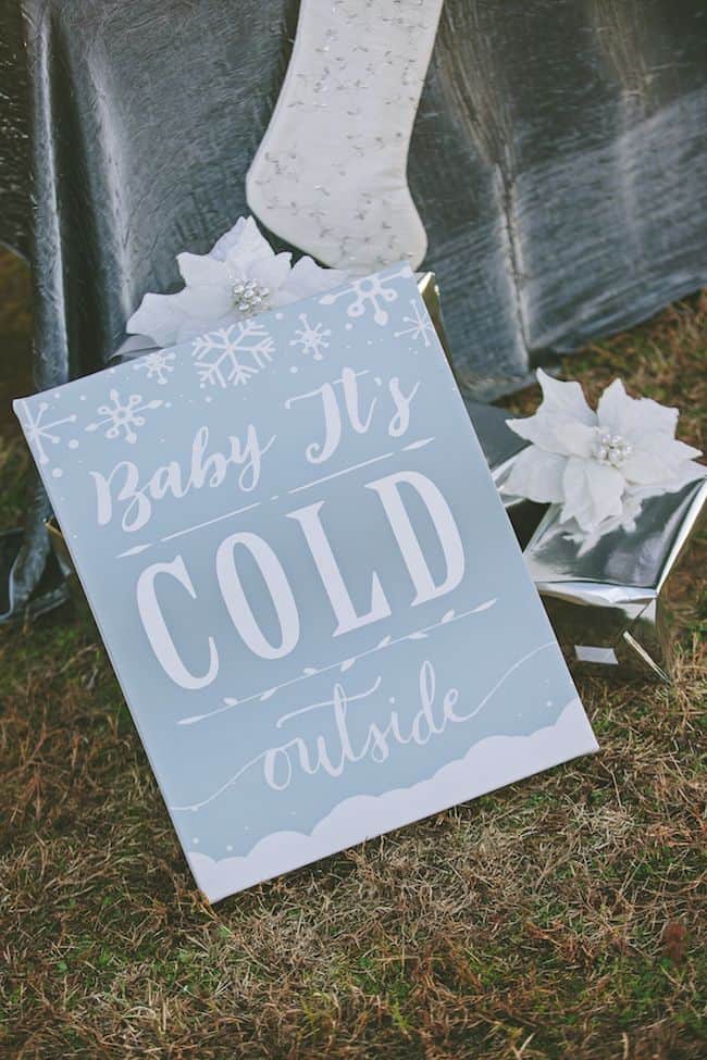 A gorgeous wintery snowflake party! | Design Dazzle