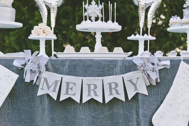 A gorgeous wintery snowflake party! | Design Dazzle