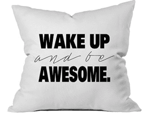 Pillows are the perfect way to freshen up your room without having to spend a lot of money. All 25 of these quote pillow covers are under $20! | Design Dazzle