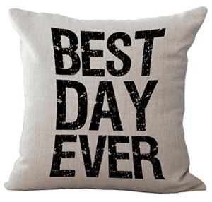 Pillows are the perfect way to freshen up your room without having to spend a lot of money. All 25 of these quote pillow covers are under $20! | Design Dazzle