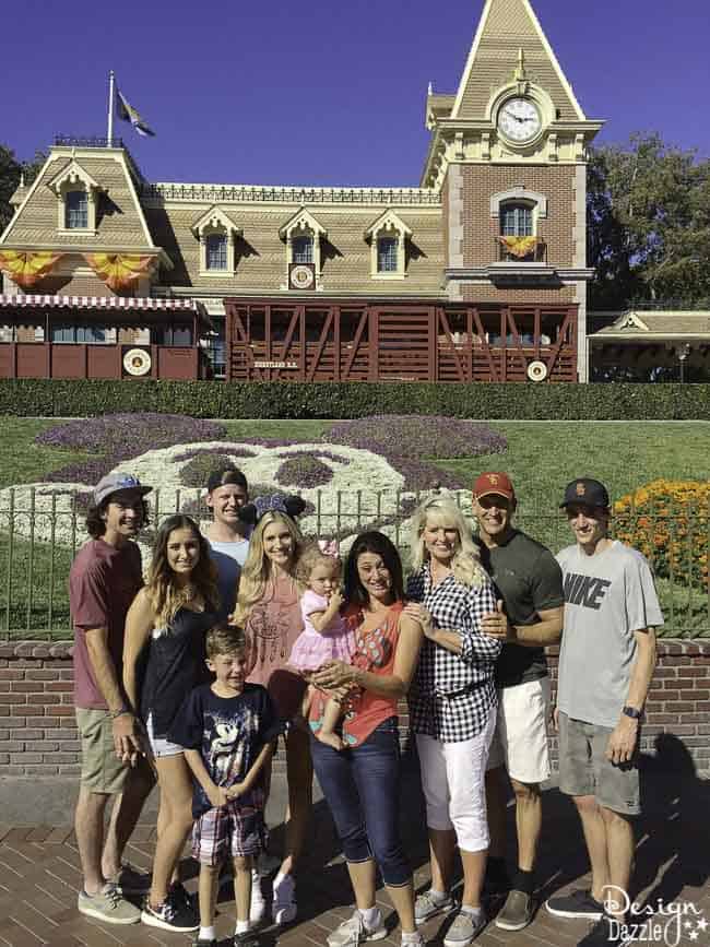 No matter how old you are, Disneyland is always fun, which makes it the perfect place for a family trip full of lots of different ages! | Design Dazzle