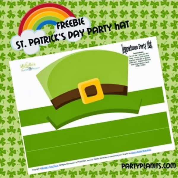 Whether you need cute St. Patty's Day decor or a handout to go with a classroom or neighbor treat, these completely FREE printables are the ones for you! | Design Dazzle