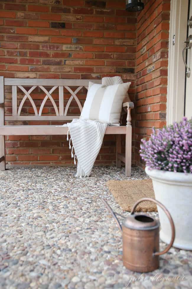 All 15 of these spectacular Springtime front porch ideas are creative, and versatile! There is a decorating idea here for all different tastes and styles. | Design Dazzle