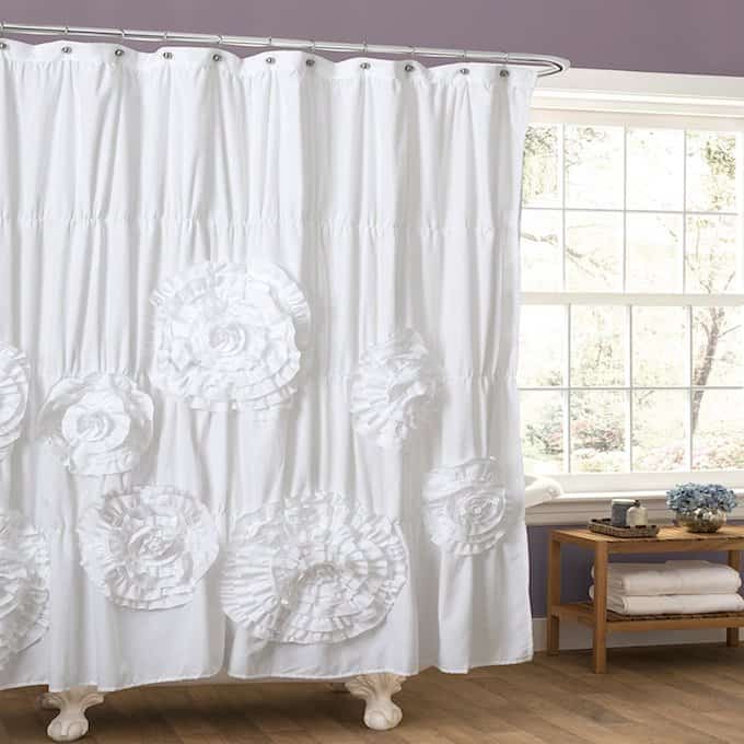 All 20 of these shower curtains are not only gorgeous but trendy too! You will find many different styles of shower curtains to fit anyones decor needs. | Design Dazzle