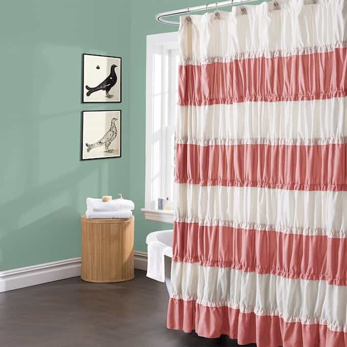 All 20 of these shower curtains are not only gorgeous but trendy too! You will find many different styles of shower curtains to fit anyones decor needs. | Design Dazzle